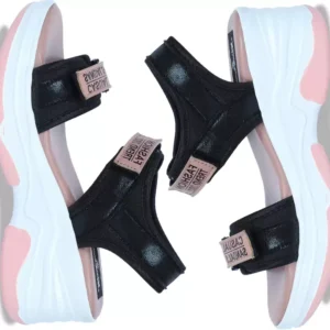 Women Pink Wedges Sandal