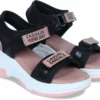 Women Pink Wedges Sandal